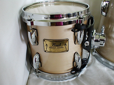 Pearl Masters Studio BRX 5 drum shell pack drum kit with cases