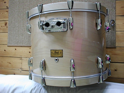 Pearl Masters Studio BRX 5 drum shell pack drum kit with cases